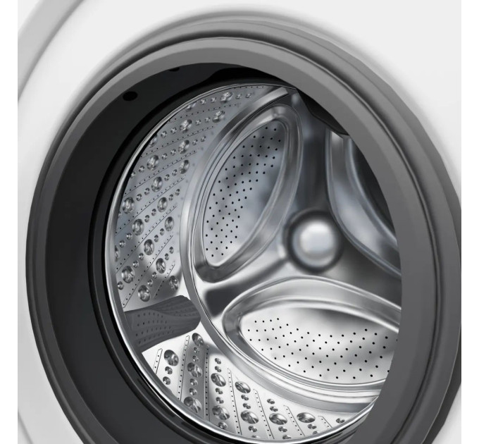 Пральна машина Gorenje фронтальна, 8кг, 1400, A+++, 51см, дисплей, пара, білий