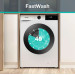 Пральна машина Gorenje фронтальна, 8кг, 1400, A+++, 51см, дисплей, пара, білий