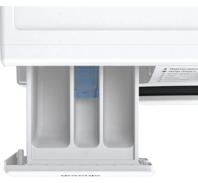 Пральна машина Gorenje фронтальна, 6кг, 1000, A++, 42см, дисплей, пар, інвертор, білий