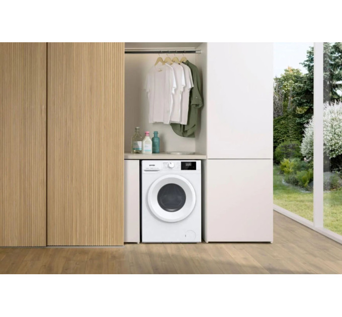 Пральна машина Gorenje фронтальна, 6кг, 1000, A++, 42см, дисплей, пар, інвертор, білий