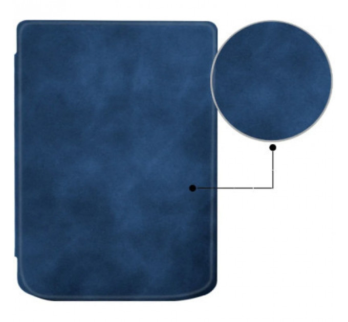 Чохол до електронної книги BeCover Smart Case PocketBook 629 Verse / 634 Verse Pro 6" Deep Blue (710452)