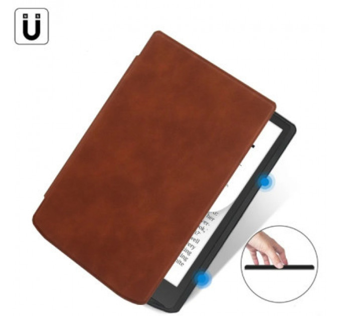 Чохол до електронної книги BeCover PocketBook 743G InkPad 4/InkPad Color 2/InkPad Color 3 (7.8") Brown (710449)