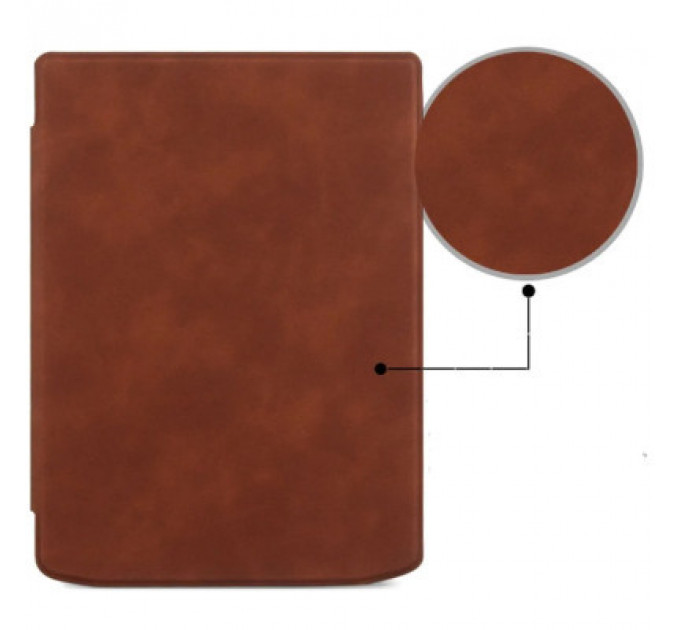 Чохол до електронної книги BeCover PocketBook 743G InkPad 4/InkPad Color 2/InkPad Color 3 (7.8") Brown (710449)