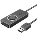 Vention Звукова плата Vention Audio USB 3х3,5mm jack 0.15m Volume Control (CDRBB)