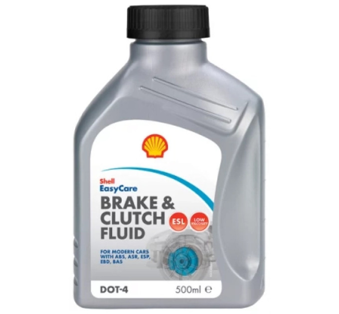 Shell Гальмівна рідина Shell Brake Clutch fluid DOT4 ESL 0.5л (3476)