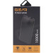 GEAR Батарея універсальна GEAR 10000mAh, 10W, USB-TypeC, 2*USB-A, Micro-USB, black (SL10)