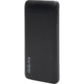 GEAR Батарея універсальна GEAR 10000mAh, 10W, USB-TypeC, 2*USB-A, Micro-USB, black (SL10)