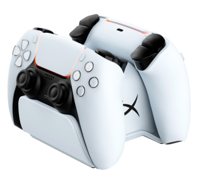 HyperX Зарядний пристрій HyperX ChargePlay Duo для PS5 DualSense White (51P68AA)