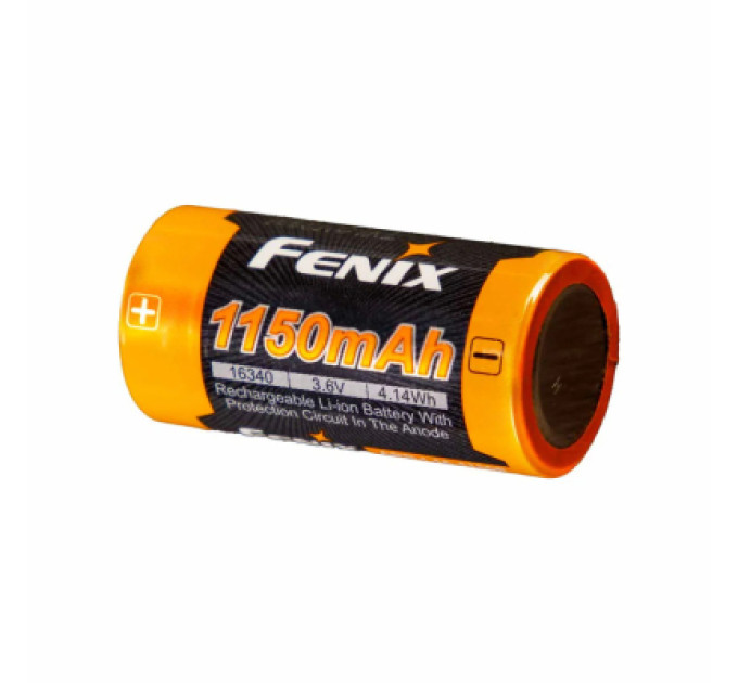 Fenix Акумулятор Fenix 16340 (1150 mAh) (ARB-L16-1150P)