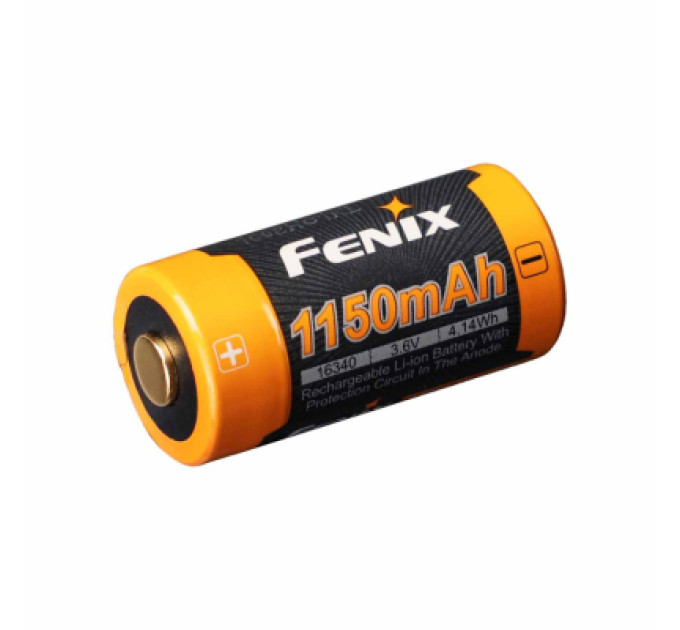Fenix Акумулятор Fenix 16340 (1150 mAh) (ARB-L16-1150P)