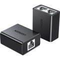 Ugreen Розгалужувач CM210 RJ-45 1 to 2 Ethernet Converter, 2 шт/пак Black Ugreen (50923)