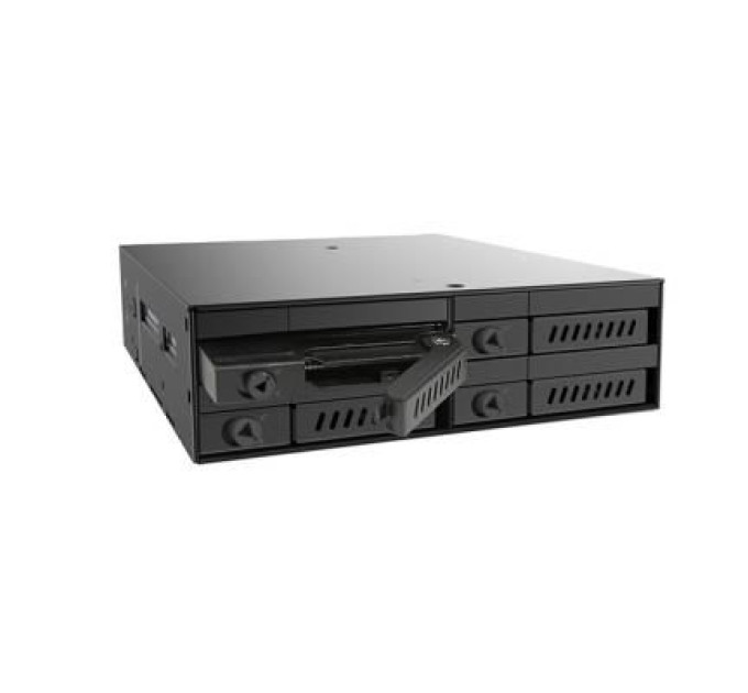 Chieftec Бекплейн Chieftec 1x5.25"/4x2.5" Hot-Swap Metal (CMR-425)