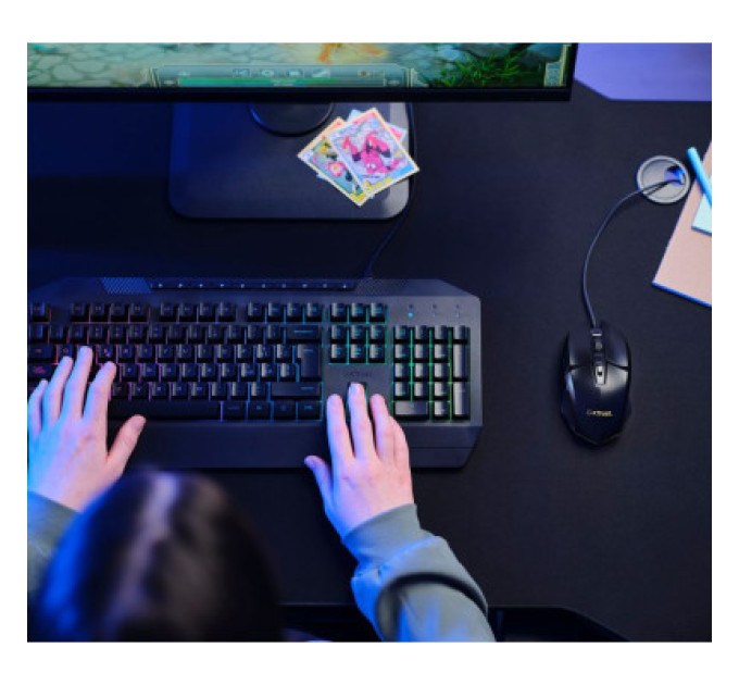 Trust Мишка Trust GXT 109 Felox RGB Black (25036)