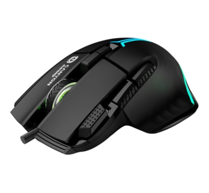 Canyon Мишка Canyon Fortnax GM-636 RGB USB Black (CND-SGM636B)