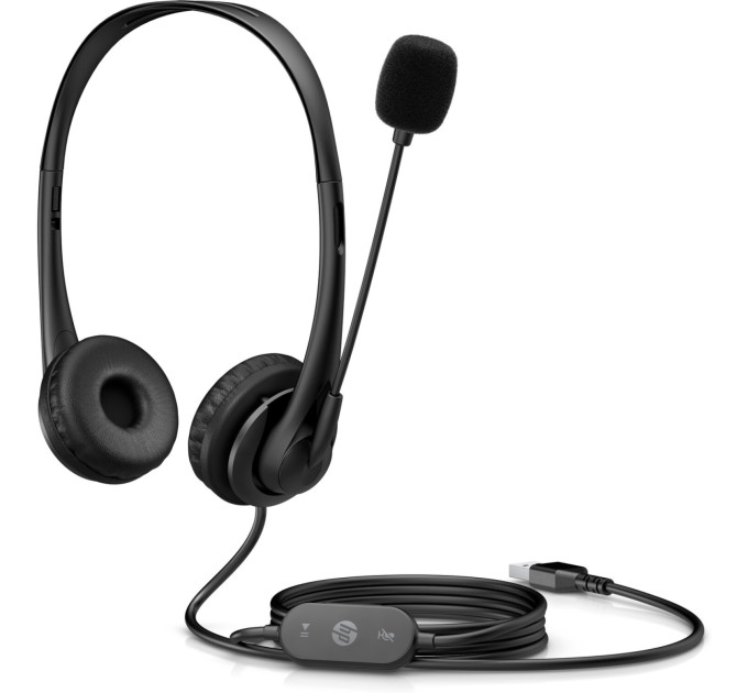 HP Навушники HP Stereo G2 USB Black (428H5AA)