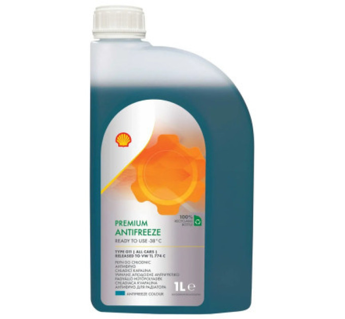 Shell Антифриз Shell Premium 774 С/Р 1л G11 (75110)