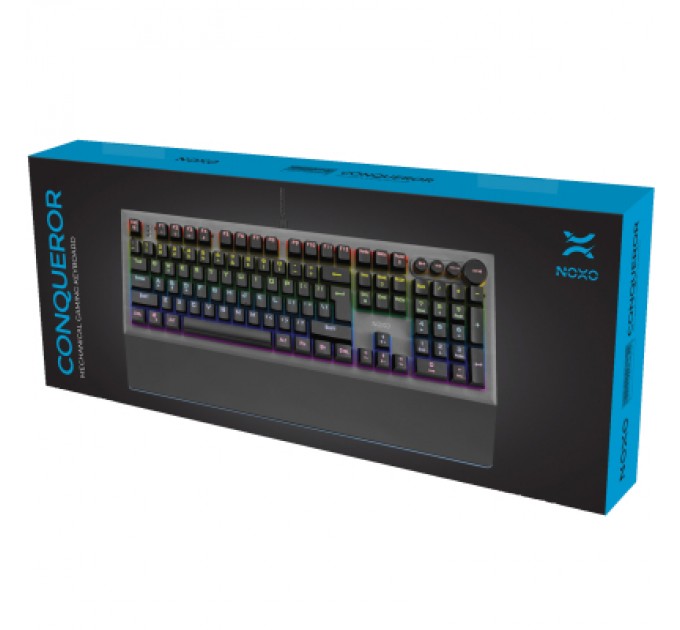 Noxo Клавіатура Noxo Conqueror Mechanical Blue Switches RU (4770070882023)
