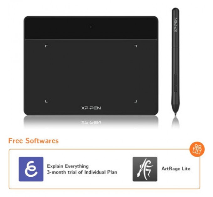 Графічний планшет XP-Pen Deco Fun Black (Deco Fun XS_BK)