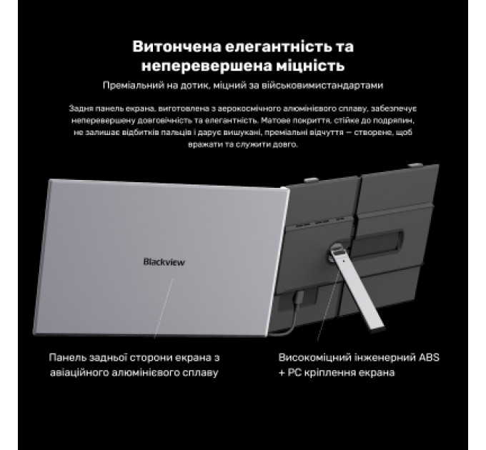 Blackview Монітор Blackview Single Screen 14inch (BVSCM6)