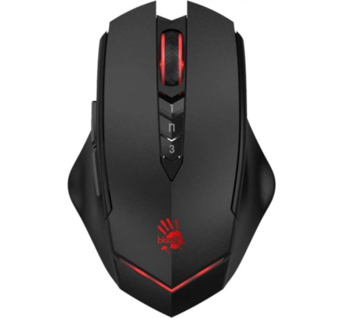 A4Tech Мишка A4Tech Bloody R80 Plus Wireless/USB Black Skull (4711421003018)