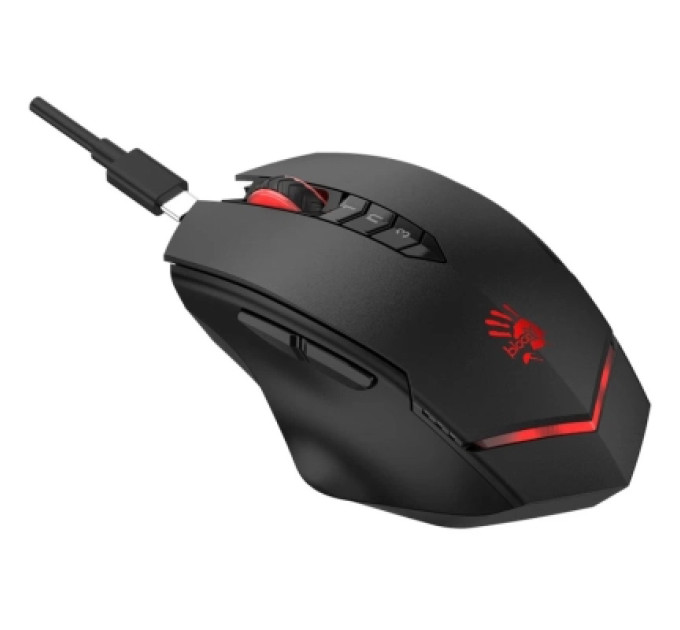 A4Tech Мишка A4Tech Bloody R80 Plus Wireless/USB Black Skull (4711421003018)