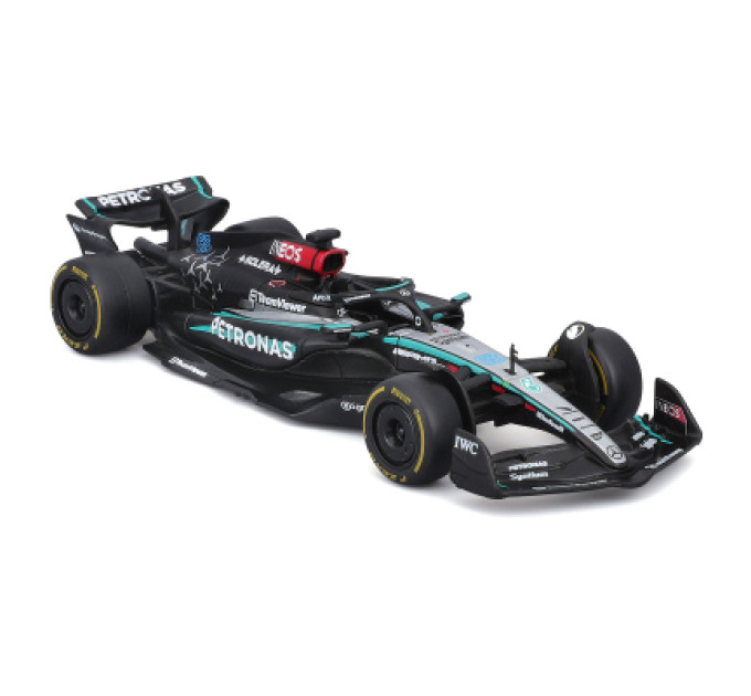 Bburago Масштабна модель автомобіля Bburago Автомодель - Mercedes-AMG F1 W15 Performance (2024), 1:43 (18-38208)