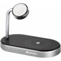 Verbatim Зарядний пристрій Verbatim 3in1 Apple Watch and iPhone Charging Stand (49556)