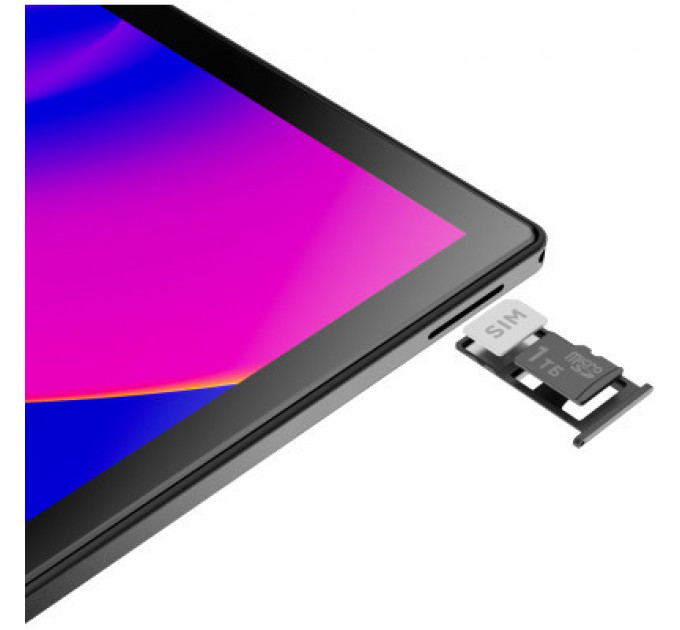 Планшет Pixus Line 6/128GB, 10.1" HD IPS 1280х800) LTE metal, graphite (4897058531725)