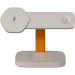 Canyon Зарядний пристрій Canyon wireless charger HEXAGON WCS-310 3in1 LightGrey/Orange (CNS-WCS310LGOR)