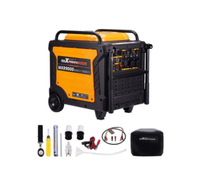 maXpeedingRODS Генератор maXpeedingRODS MXR9000 (8 kW), 220V, 50Hz, 26л, дистанційний запуск, ATS (mxr9000)