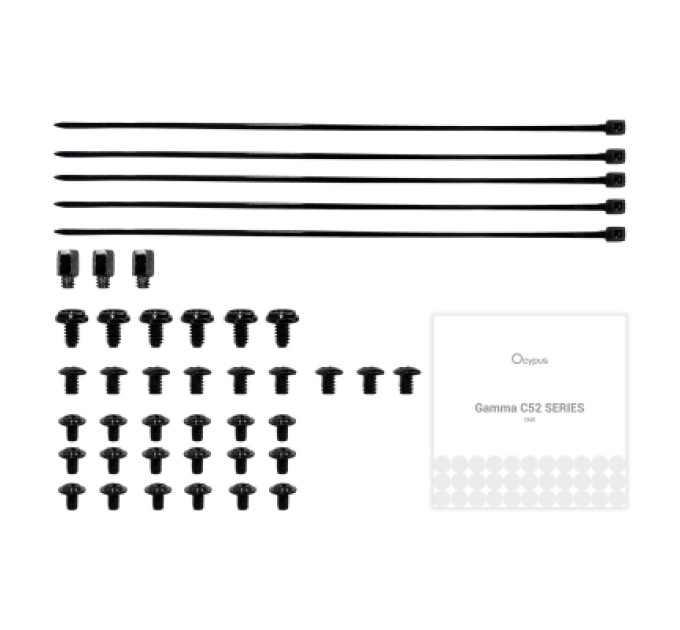 OCYPUS Корпус OCYPUS GAMMA C52 BK ARGB (GAMMA-C52-BKD300XX-GL)