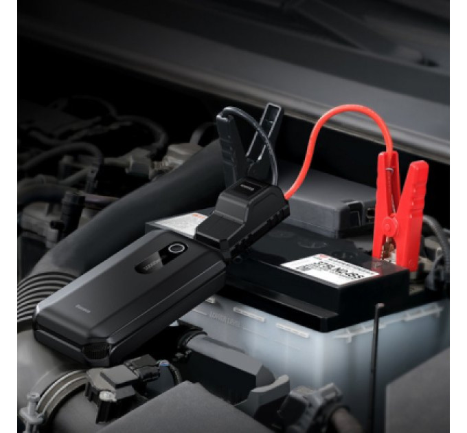 Baseus Пуско зарядний пристрій Baseus 10000mAh Super Energy AirCar Jump Starter Black (CGNL020101)