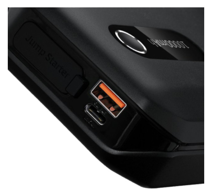 Baseus Пуско зарядний пристрій Baseus 10000mAh Super Energy AirCar Jump Starter Black (CGNL020101)