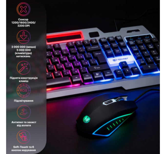 Hölmer Комплект Hölmer SG-01 USB UA Black (SG-01)