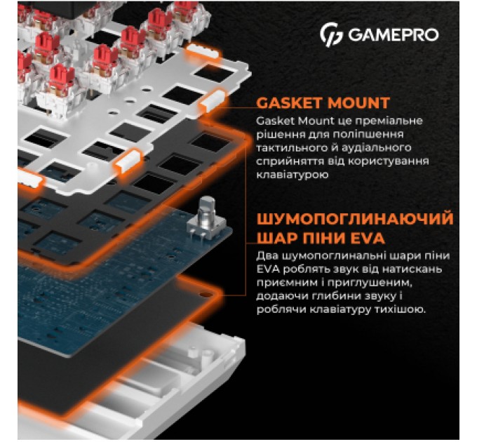 Навушники Pixus Storm Silver-Black (4897058531329)