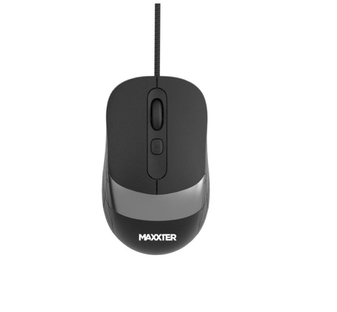 Мишка дротова Maxxter Mc-4B02-B, чорна