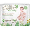 Giggles Підгузки Giggles Natural 6 Extra Large 15+ кг 20 шт (8680131206421)