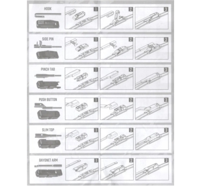 WINSO Щітка склоочисника WINSO PRO SHADOW 580мм (117580)