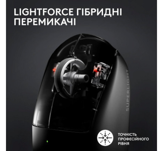 Мишка Logitech G Pro X Superlight 2 Lightspeed Wireless White (910-006638)