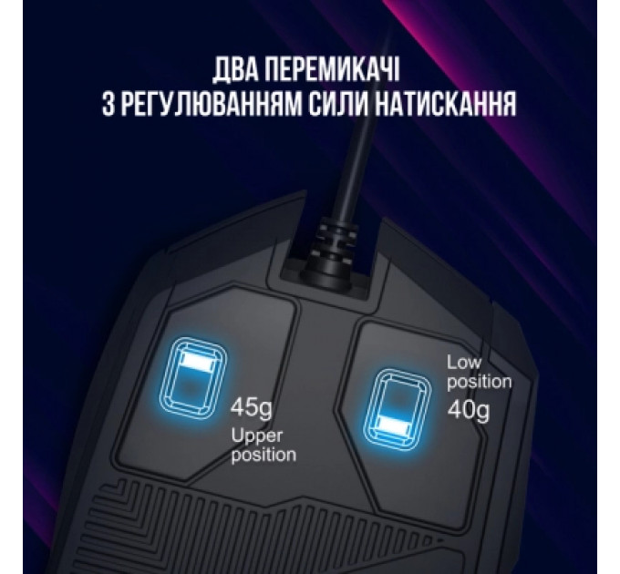 Мишка Lorgar Stricter 579 RGB USB Black (LRG-GMS579)