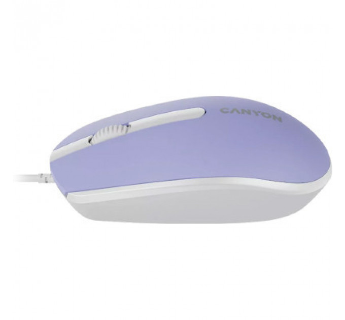 Мишка Canyon M-10 USB Mountain Lavender (CNE-CMS10ML)