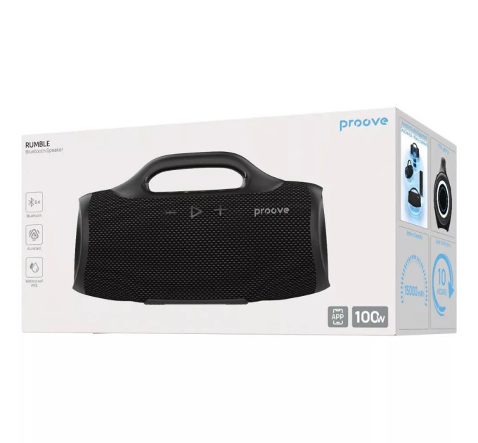 Proove Акустична система Proove Rumble Black (PSRM1001AP01)