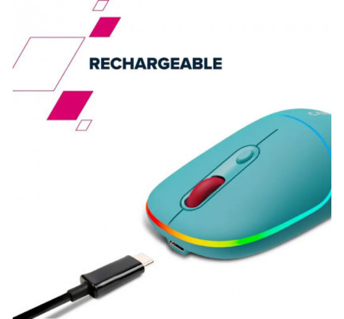 Мишка Canyon MW-22 Dual Band RGB Wireless Mountain Lavender (CNS-CMSW22ML)
