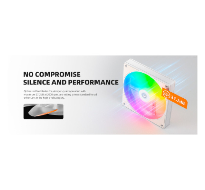 ID-Cooling Кулер до корпусу ID-Cooling AS-120-ARGB-W TRIO