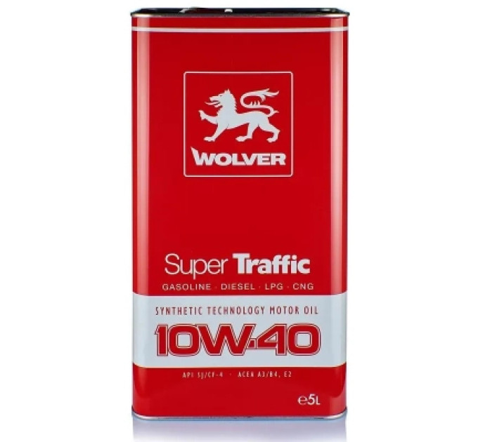 Wolver Моторна олива Wolver Super Traffic 10W-40 5л (4260360942501)