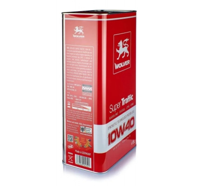 Wolver Моторна олива Wolver Super Traffic 10W-40 5л (4260360942501)