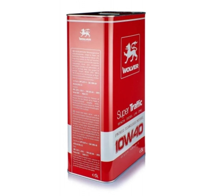 Wolver Моторна олива Wolver Super Traffic 10W-40 5л (4260360942501)