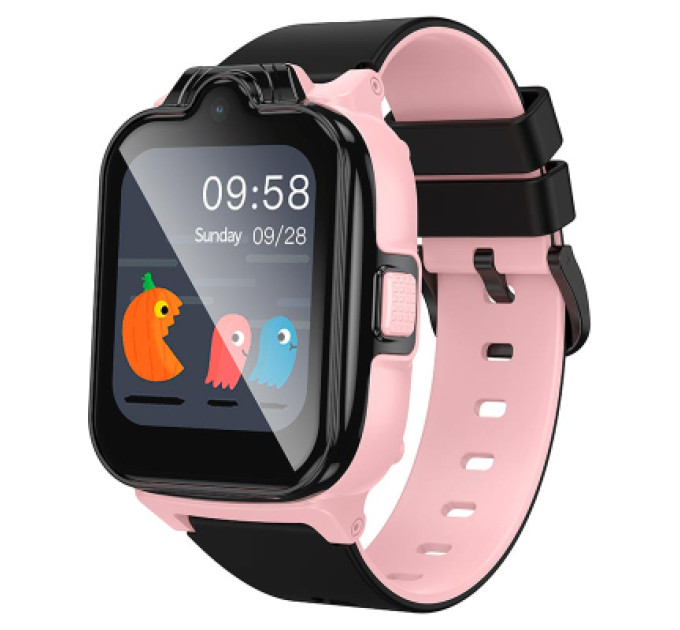 HOCO Смарт-годинник HOCO Y104 4G children phone-watch Pink (6942007646376)