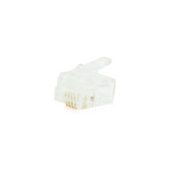 Конектор RJ11 6P4C UTP cat.3 * 100 Pipo (YT-18721 / 18721)