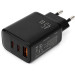 Vinga Зарядний пристрій Vinga 2xUSB-C + USB-A Display 45W (VCR45ACCDB)